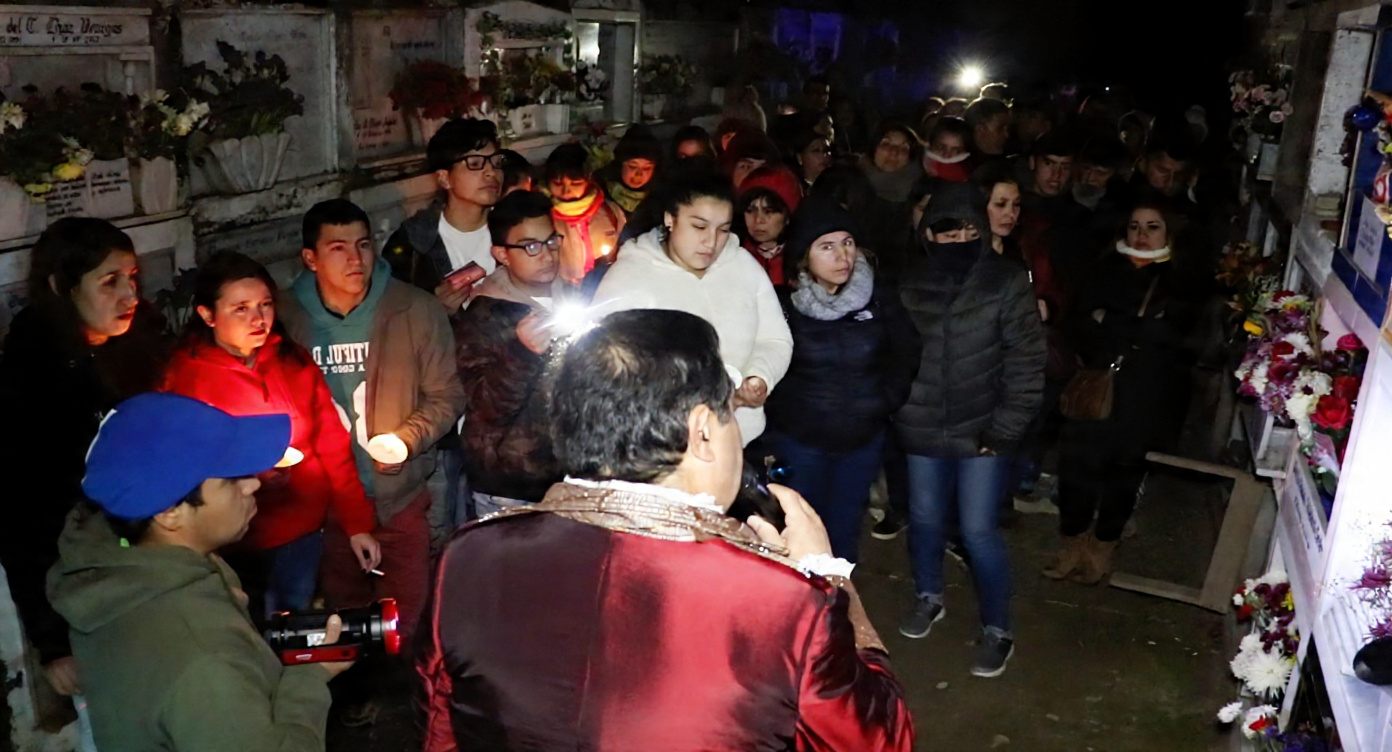 VUELVE EL RECORRIDO NOCTURNO POR EL CEMENTERIO EN MOLINA PARA EL DÍA DEL PATRIMONIO