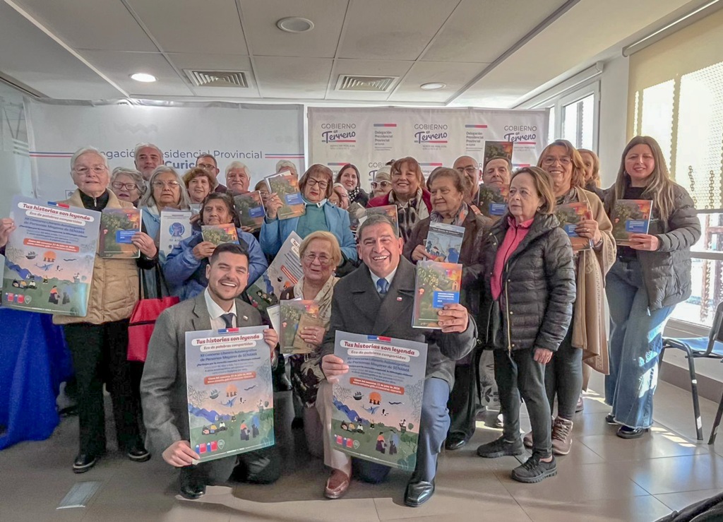SENAMA MAULE INVITA A LAS PERSONAS MAYORES DE LA PROVINCIA DE CURICÓ A PARTICIPAR EN EL CONCURSO LITERARIO AUTOBIOGRÁFICO 2026