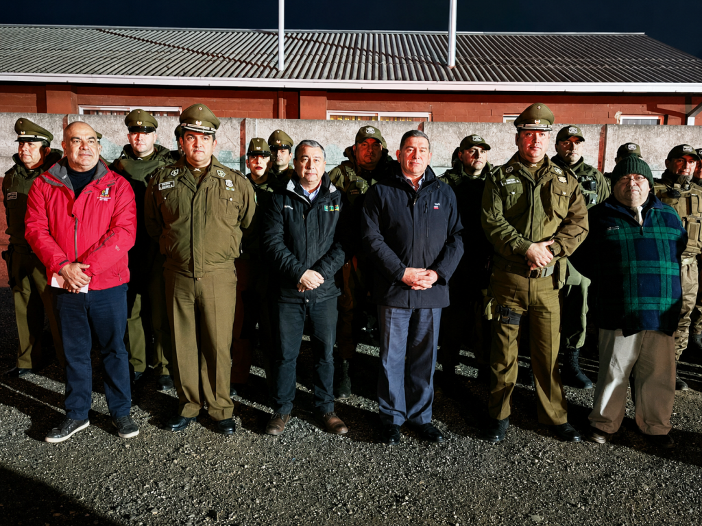 DELEGACIÓN PRESIDENCIAL ENCABEZÓ SERVICIO FOCALIZADO PREVENTIVO CON LA SECCIÓN CENTAURO DE CARABINEROS EN TENO