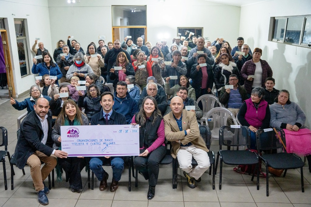 63 ORGANIZACIONES DE RAUCO SON BENEFICIADAS CON LOS FONDOS CONCURSABLES 2026