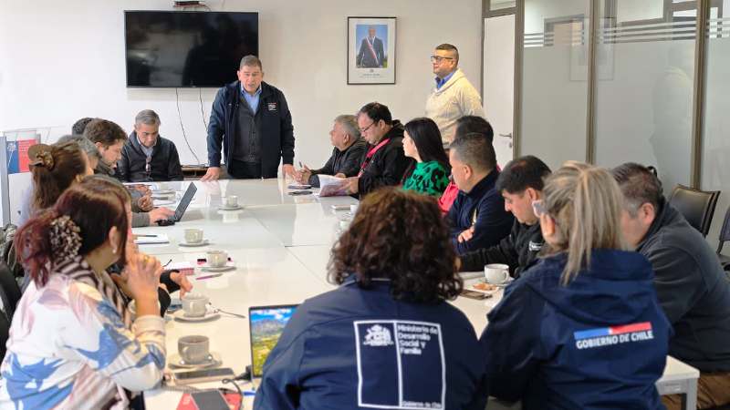 DELEGACIÓN PRESIDENCIAL DE CURICÓ ENCABEZÓ LA TERCERA MESA PROVINCIAL DE RECURSO HÍDRICO