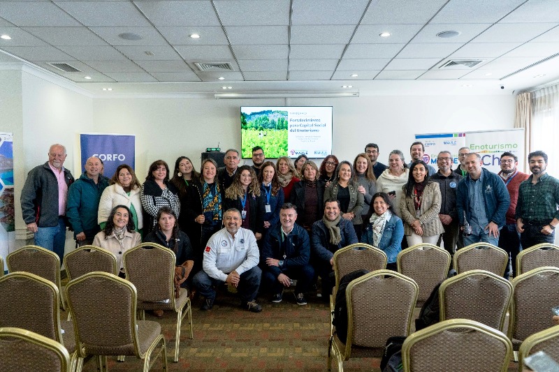 ACTORES DEL ENOTURISMO SE REÚNEN EN TALCA PARA FORTALECER LA COLABORACIÓN Y GENERAR NUEVAS OPORTUNIDADES