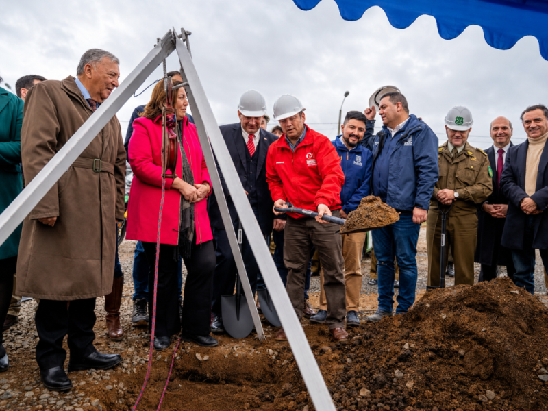 GOBIERNO DEL MAULE INICIA CONSTRUCCIÓN DE LA SUBCOMISARÍA MAULE NORTE CON HISTÓRICA INVERSIÓN EN SEGURIDAD