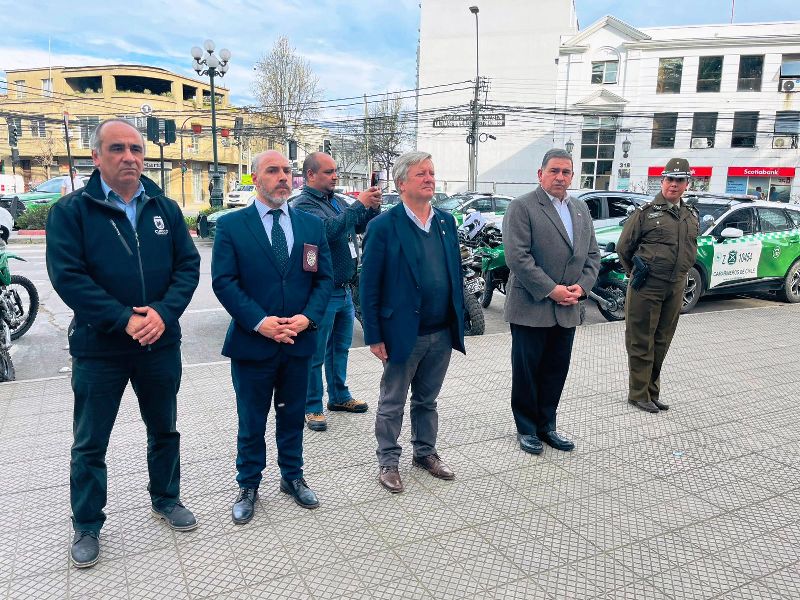 TRABAJO COORDINADO PERMITIÓ DETENER A 39 PERSONAS DURANTE OPERATIVO DE SEGURIDAD EN CURICÓ