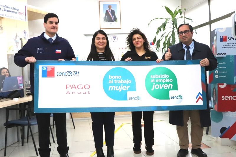 MÁS DE 31 MIL MAULINOS RECIBEN BONO AL TRABAJO DE LA MUJER Y SUBSIDIO AL EMPLEO JOVEN