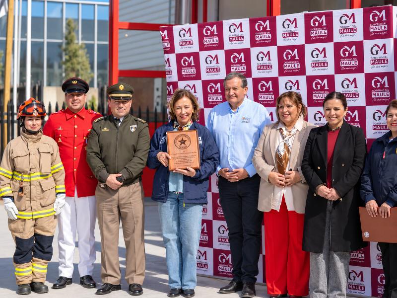 GOBIERNO DEL MAULE FORTALECE A BOMBEROS DE HUALAÑÉ CON RENOVADO CUARTEL PARA LA PRIMERA COMPAÑÍA